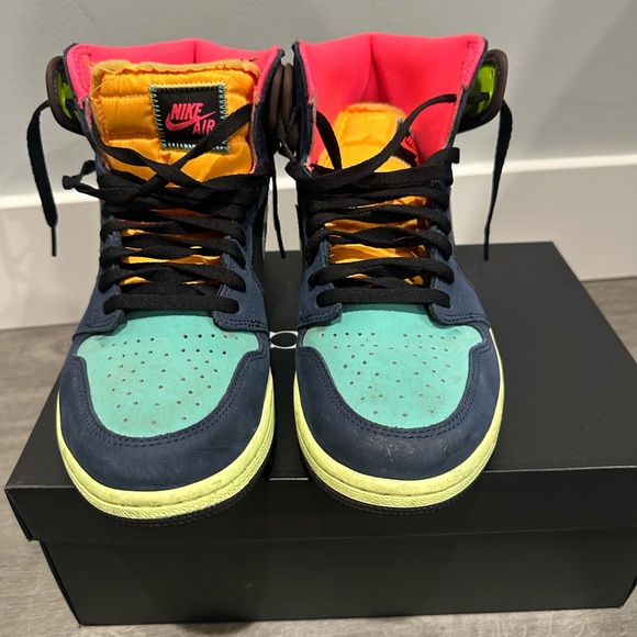 Nike Jordan 1 Bio Hack Multicolor High-Top Sneakers - Picture 2 of 11